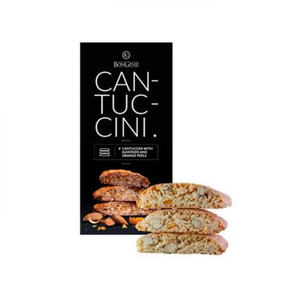 Печенье "Bongenie. Cantuccini" 180 гр., с миндалем и апельсиновыми корочками