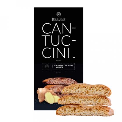 Печенье "Bongenie. Cantuccini" 180 гр., с миндалем и апельсиновыми корочками