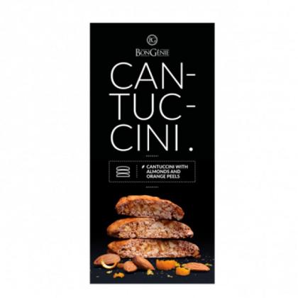 Печенье "Bongenie. Cantuccini" 180 гр., с миндалем и апельсиновыми корочками