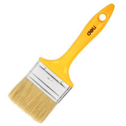 Кисть малярная плоская 2.7"-70 мм Deli YS EDL509137 пластиковая рукоятка, смешанная щетина