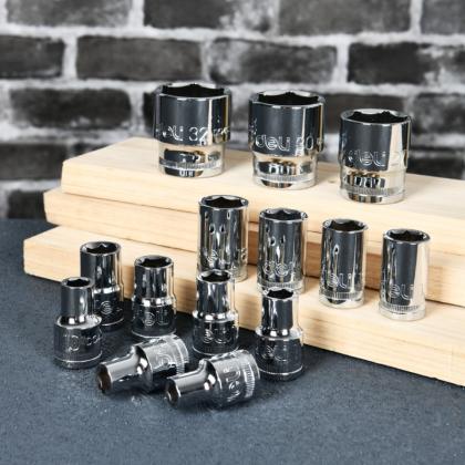Головка торцевая шестигранная Deli YS EDQ4019 1/2", 19 мм