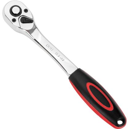 Ключ-трещотка Deli RS EDL2422 3/8", 200 мм, 72 зуба
