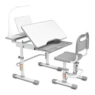 Комплект парта + стул трансформеры Cubby Botero Grey, серый