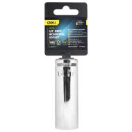 Головка торцевая шестигранная Deli YS EDQ4319 1/2", 19 мм, глубокая