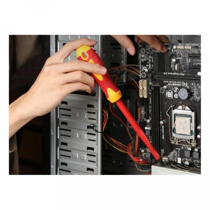 Отвертка диэлектрическая Deli YS EDL518150 PH3*150 мм