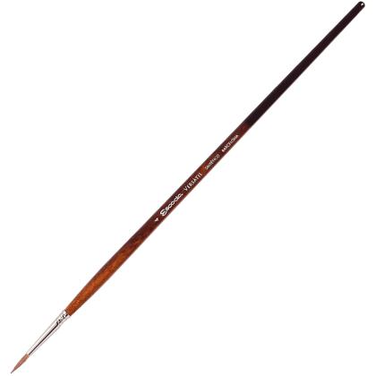 Кисть "Escoda Versatil Brush L/H " синтетика, темно-коричневый, круглая, №4