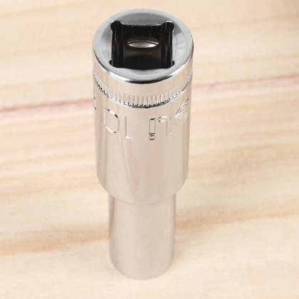 Головка торцевая шестигранная Deli YS EDQ4310 1/2", 10 мм , глубокая