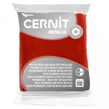 Полимерная глина "Cernit Metallic" 56 г, 58 бронза