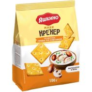 Крекеры "Яшкино" 180 г, со вкусом грибы со сметаной