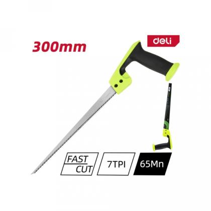 Пила-нож садовая Deli GS EDL580652 300 мм, 7TPI