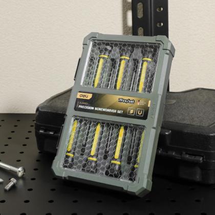 Набор прецизионных отверток Deli YS EDL241007 SL,PH, Torx, 7шт, кейс
