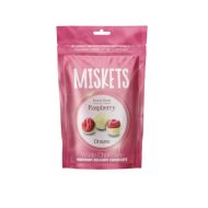 Конфеты "Miskets" 80 гр., малина  в белом шоколаде