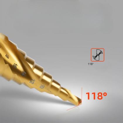 Сверло по металлу Deli YS EDH-JTZ020-E1 4-20 мм, DIN 338