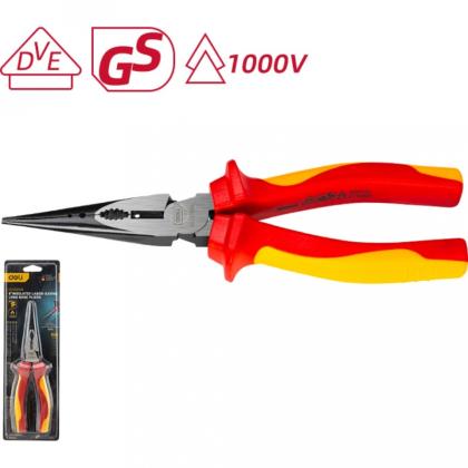 Длинногубцы диэлектрические Deli YS EDL512108 200 мм