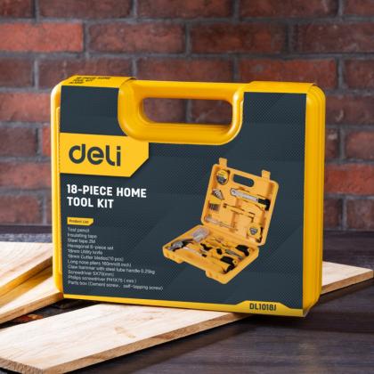 Набор инструмента Deli YS EDL1018J 18 предметов, кейс