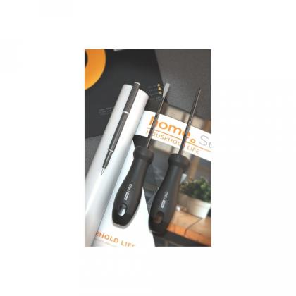Набор отверток Deli HS EHT1002 2 шт.(PH1*100,SL5*100), Soft Touch, черный