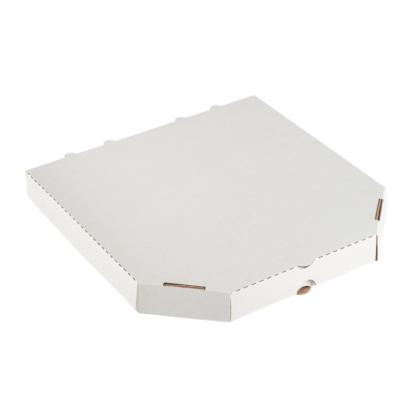 Коробка для пиццы 320*320*30 с косыми углами, 50шт/упак, цв.белый