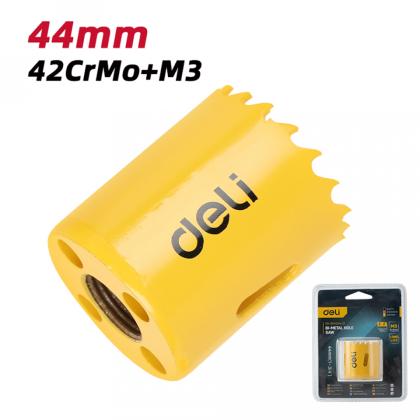 Коронка биметаллическая Deli YS EDH-SKK044-E1 44х38 мм, М14