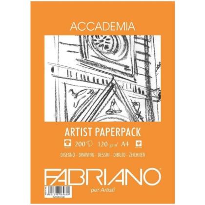 Блок бумаги для рисования "Fabriano. Art pack" А4, 120 г/м2, 200 л.
