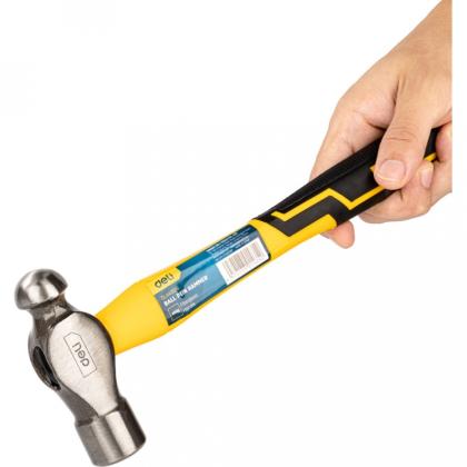 Молоток шаровой Deli YS EDL443016 0,45 кг, фибергласовая рукоятка