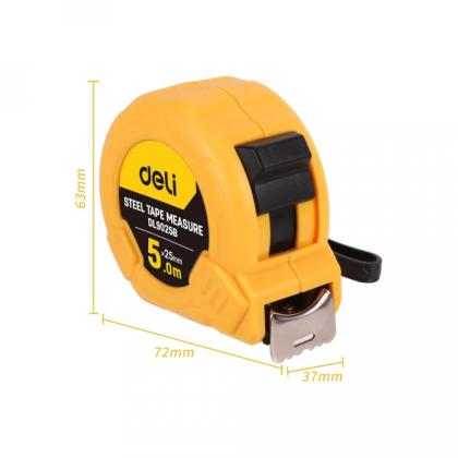 Рулетка Deli YS EDL9025B 5 м*25 мм