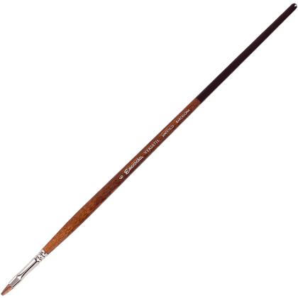 Кисть "Escoda Versatil Brush L/H " синтетика, темно-коричневый, плоская, №6