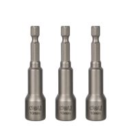Набор насадок шестигранных магнитных Deli YS EDL4810T 10 мм, 3 шт, HEX 1/4"