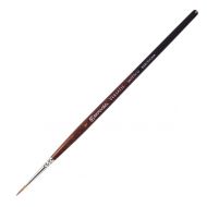Кисть "Escoda Versatil Brush S/H " синтетика, темно-коричневый, круглая, №1
