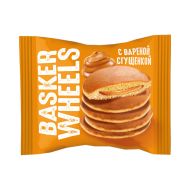 Панкейк "Basker Wheels" 36 гр., с вареной сгущенкой