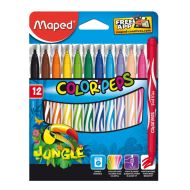 Фломастеры "Jungle" 12 шт. -50