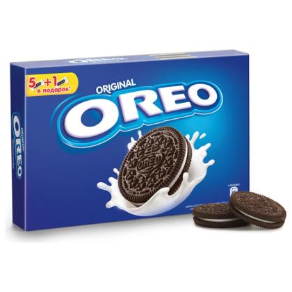 Печенье "Oreo" 228 гр., с какао и ванильной начинкой