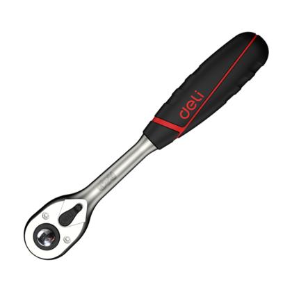Ключ-трещотка Deli RS EDQ42802 3/8", 200 мм, 72 зуба