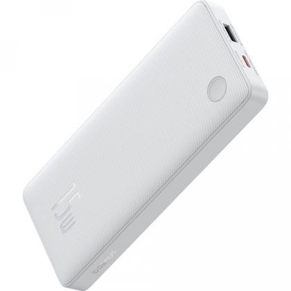 Внешний аккумулятор Baseus, P10067500213-00, Airpow Lite Power Bank 10000mAh 15W, PPAP10A, Moon White