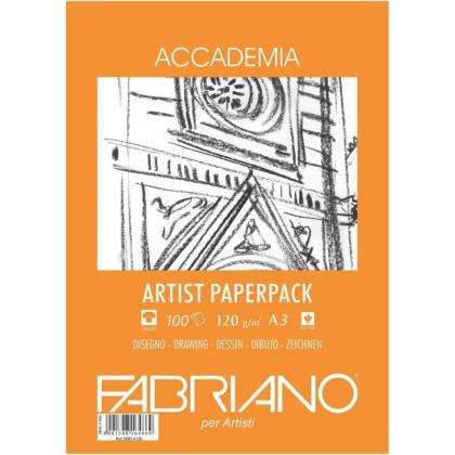 Блок бумаги для рисования "Fabriano. Art pack" А3, 120 г/м2, 100 л.
