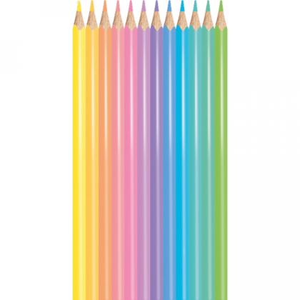Цв. карандаши 12 шт. "Color Peps Pastel"