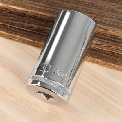 Головка торцевая шестигранная Deli YS EDQ4330 1/2",30 мм, глубокая