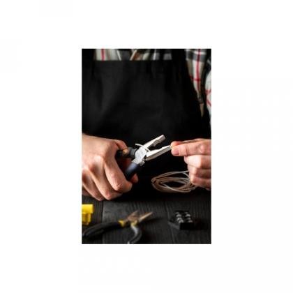 Плоскогубцы Deli HS HT2007C 180 мм, Soft Touch, оранжевый