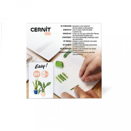 Полимерная глина "Cernit. Starter kit, tiny plants" набор