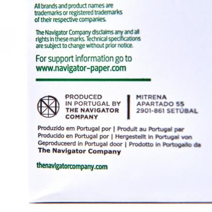 Бумага   A4 80г/м 500л "Navigator Universal"