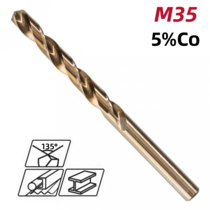 Сверло по металлу Deli RS EDH-MHZ090-E2 9.0 мм, DIN 338, HSCo 5%