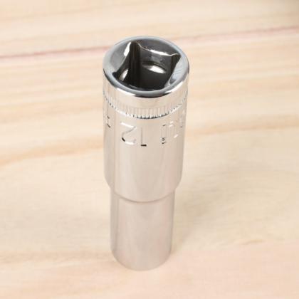Головка торцевая шестигранная Deli YS EDQ4312 1/2", 12 мм, глубокая