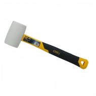 Киянка резиновая белая Deli YS EDL5908B 0,224 кг, фибергласовая рукоятка