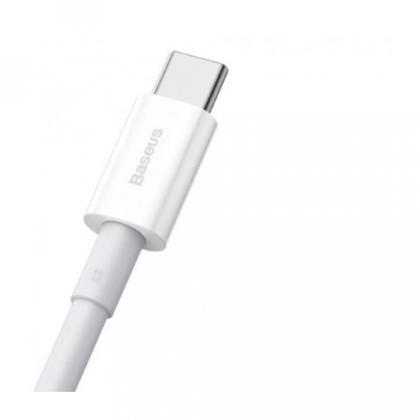 Кабель Baseus CATYS-02, Superior Series Fast Charging Data Cable, USB to Type-C 66W, 1m, White