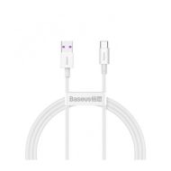 Кабель Baseus CATYS-02, Superior Series Fast Charging Data Cable, USB to Type-C 66W, 1m, White