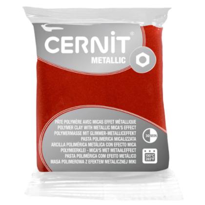 Полимерная глина "Cernit Metallic" 56 г, 057 медь