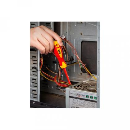 Отвертка диэлектрическая Deli YS EDL514080 PH1*80 мм
