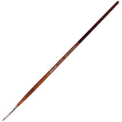 Кисть "Escoda Versatil Brush L/H " синтетика, темно-коричневый, плоская, №2