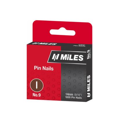 Скоба (гвоздь) №9 "Miles" 14мм, 1000 шт.