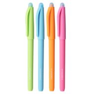 Ручка гелевая "Erasable" 0,5 мм, пласт., ассорти, стираемые чернила, стерж. синий