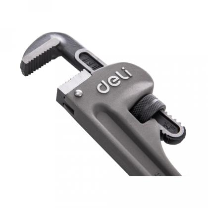 Ключ трубный Стиллсона Deli YS EDL105014 360мм, ширина захвата 48мм